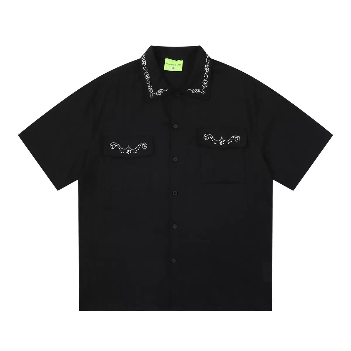 Pearl adorned shirt
