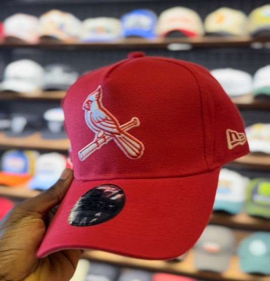 Louis red dad hat