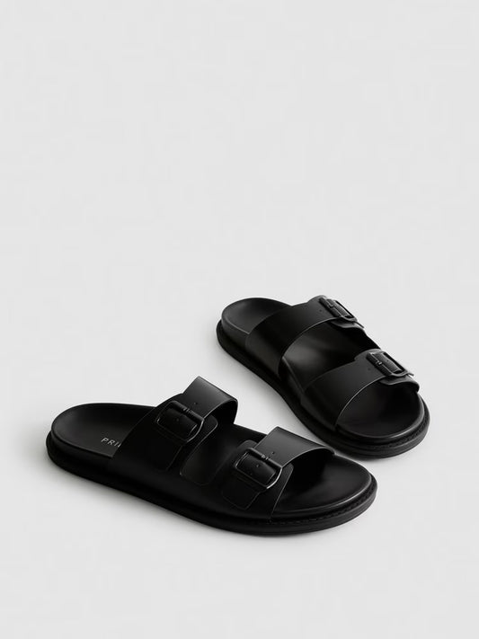 Two-Strap primark Sandals in black