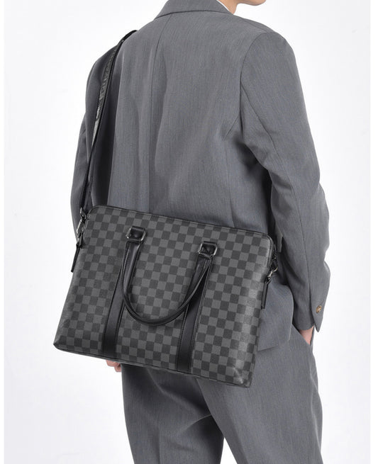 Sleek Leather laptop bag