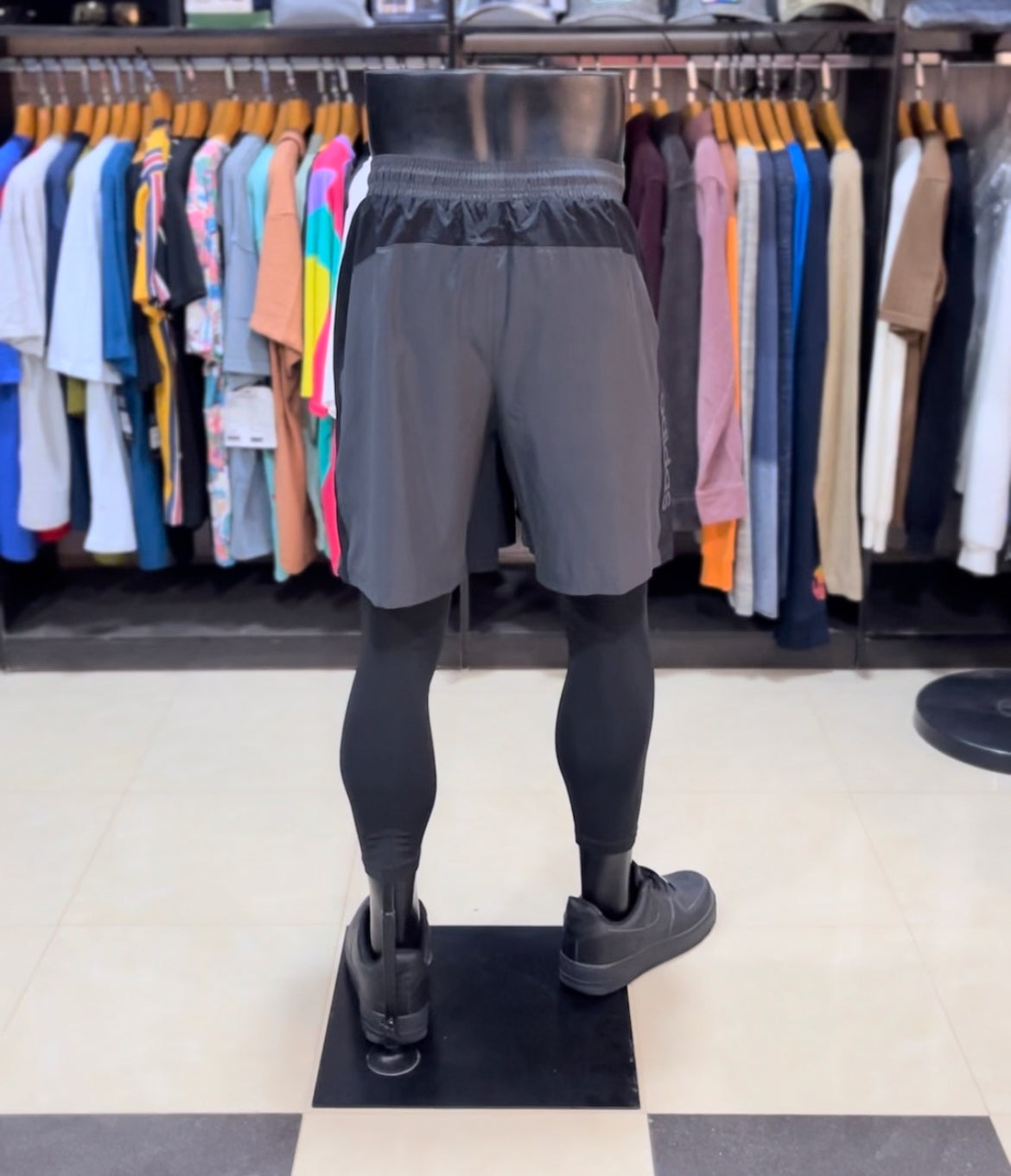 Adidas 2in1 fitness short with waistband