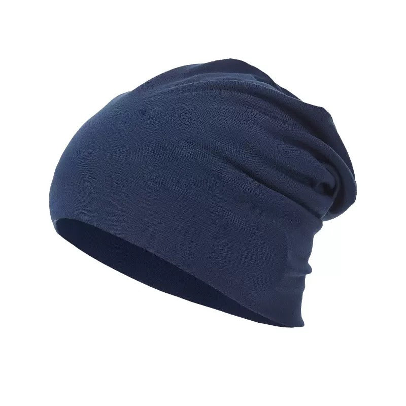 Plain slouch skull cap