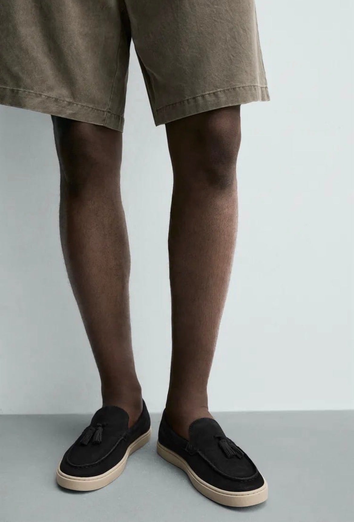 Zara tassel loafers