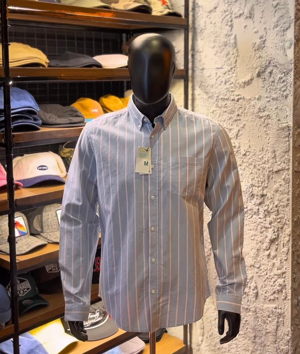 Primark Stripe pin down shirt