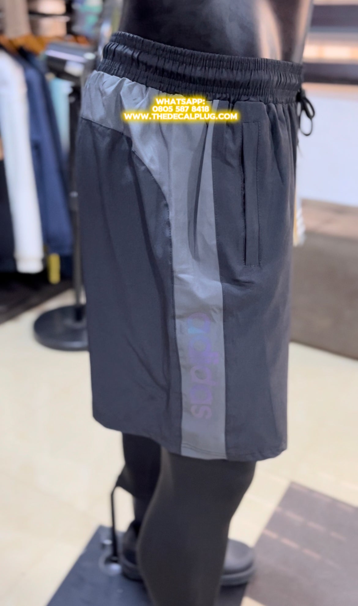 Adidas 2in1 fitness short with waistband