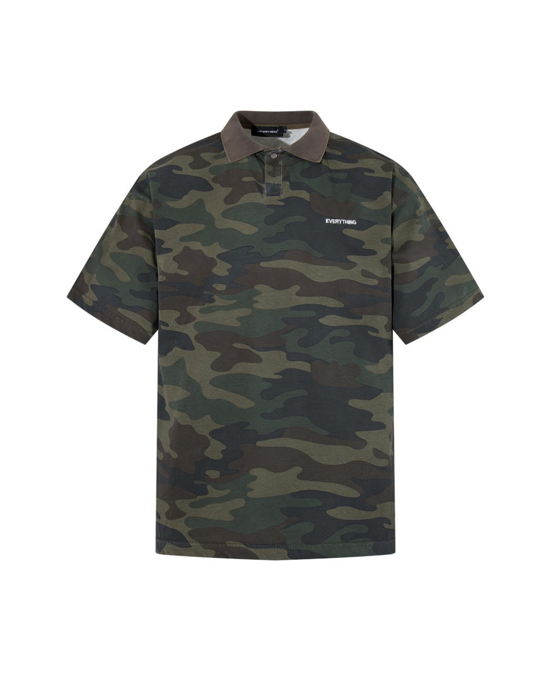 Everything camo polo