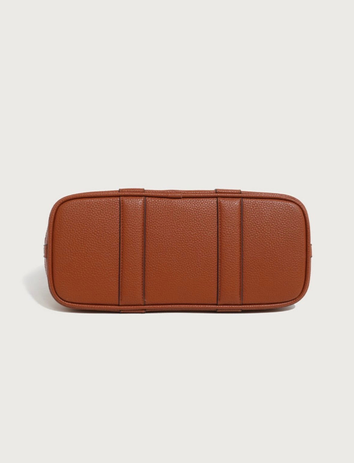 Leather lining graffiti bag