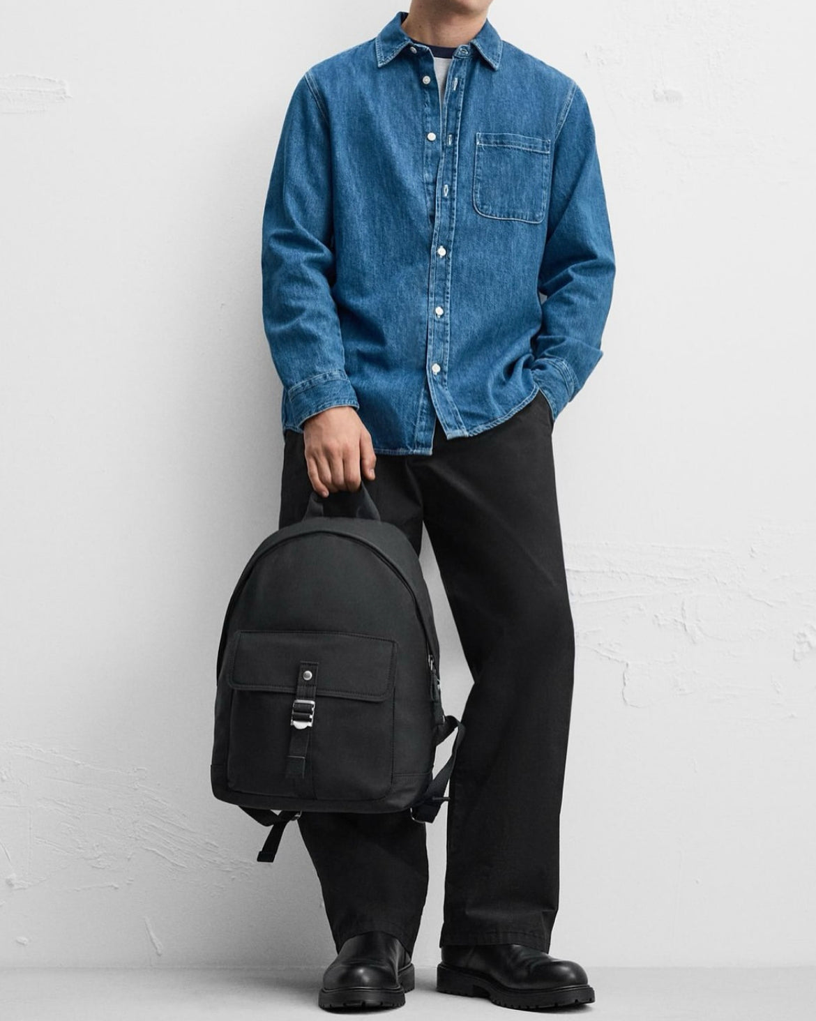 Zara Technical backpack with buckle