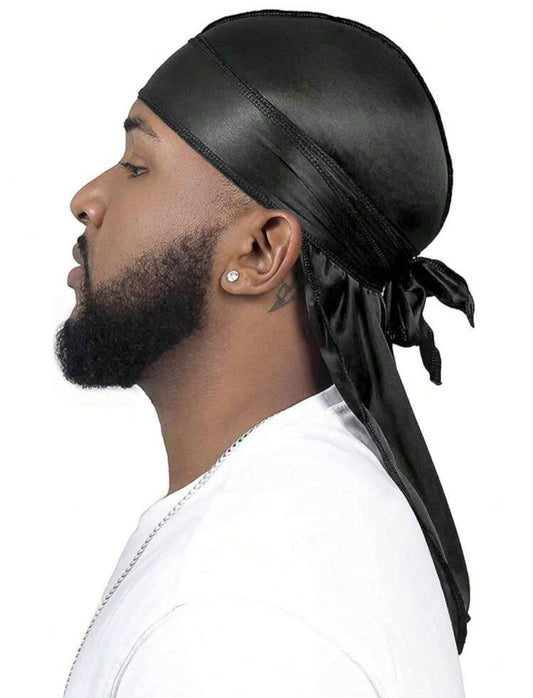 Mens durag in black