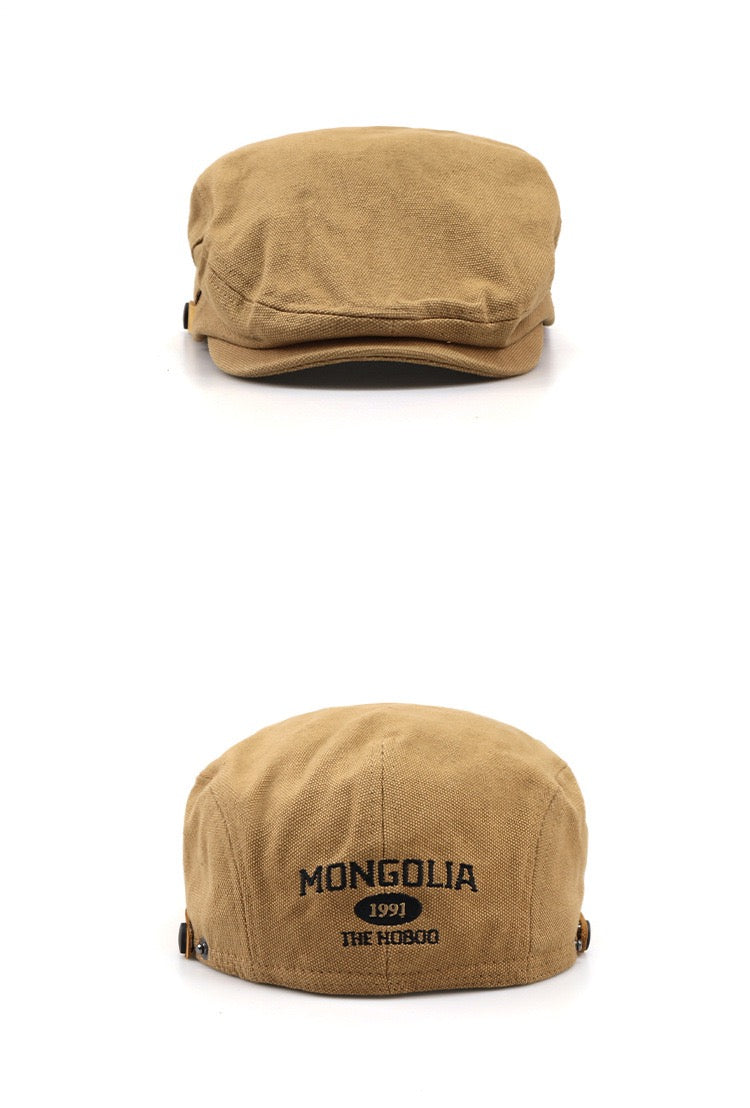 Mongolia adjustable gatsby hat