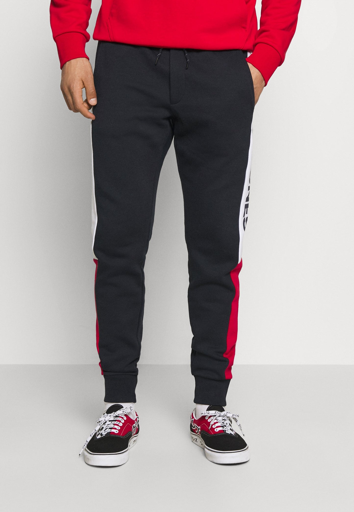 J&J color block joggers