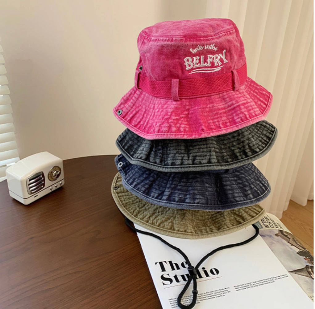 Bellfry utility washed bucket hat