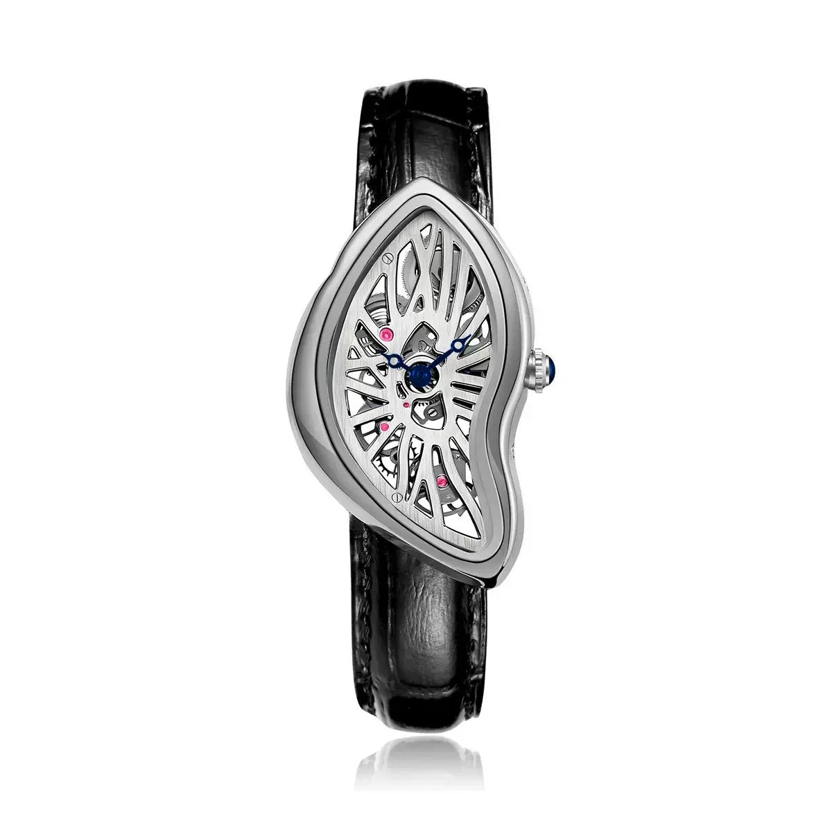 Medieval small dial leather watch