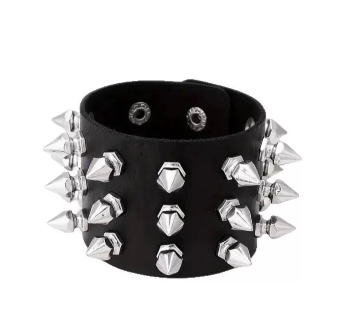 Studded goth bracelet