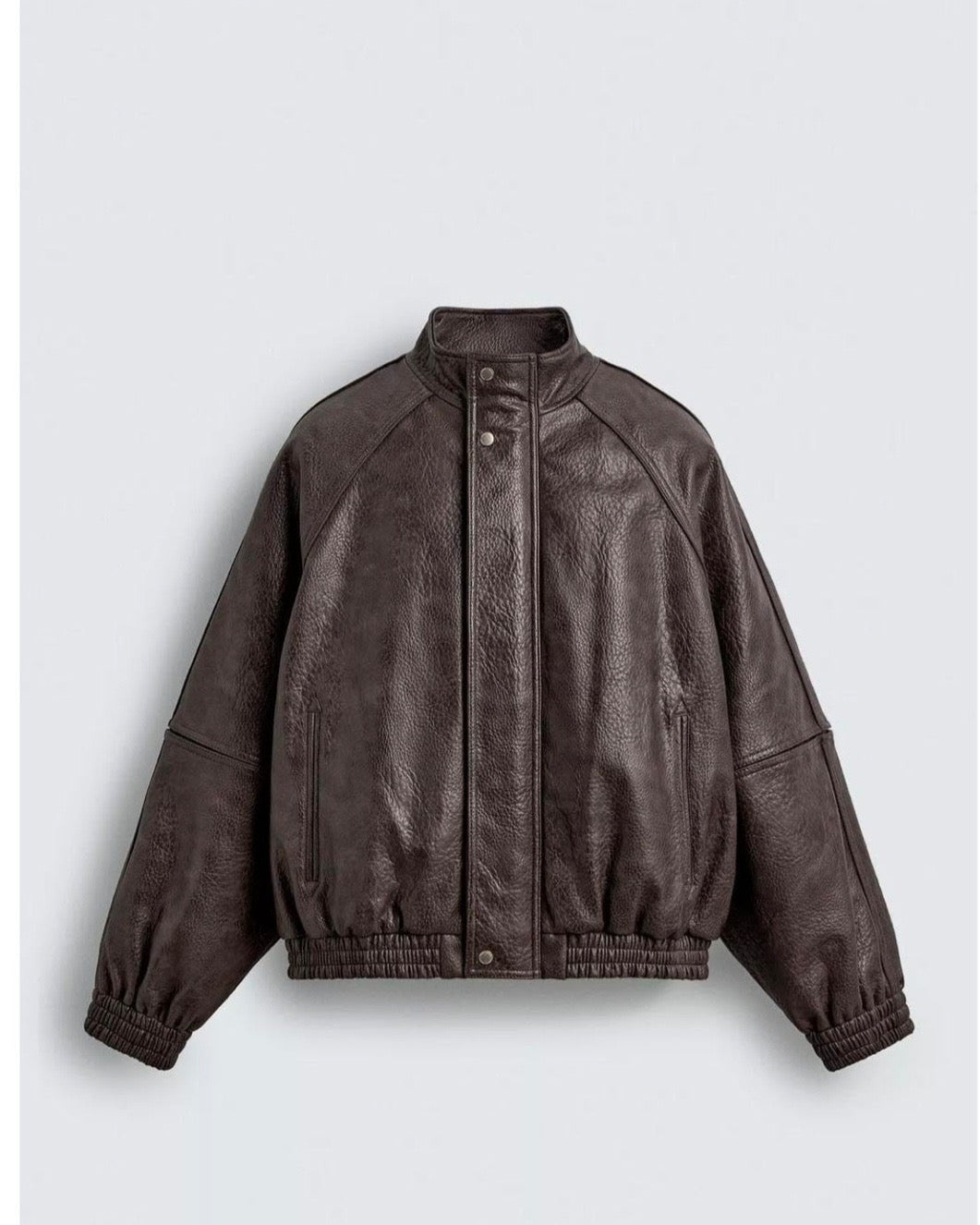 Zara leather jacket