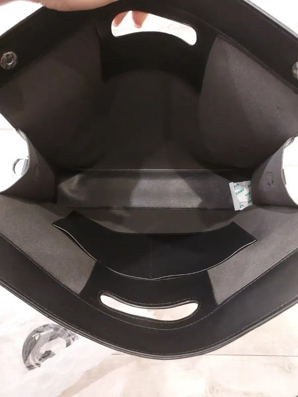 Pu minimalist tote bag