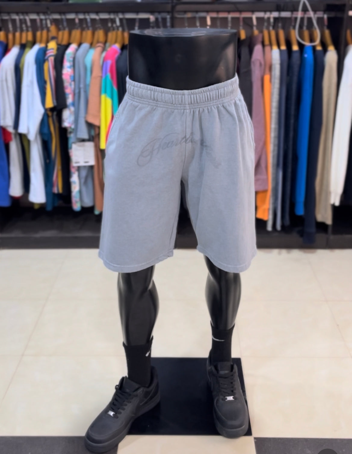 Boohoo grey jogger short