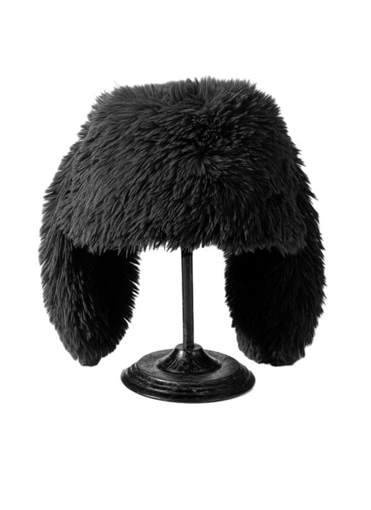 Y2K fur hat
