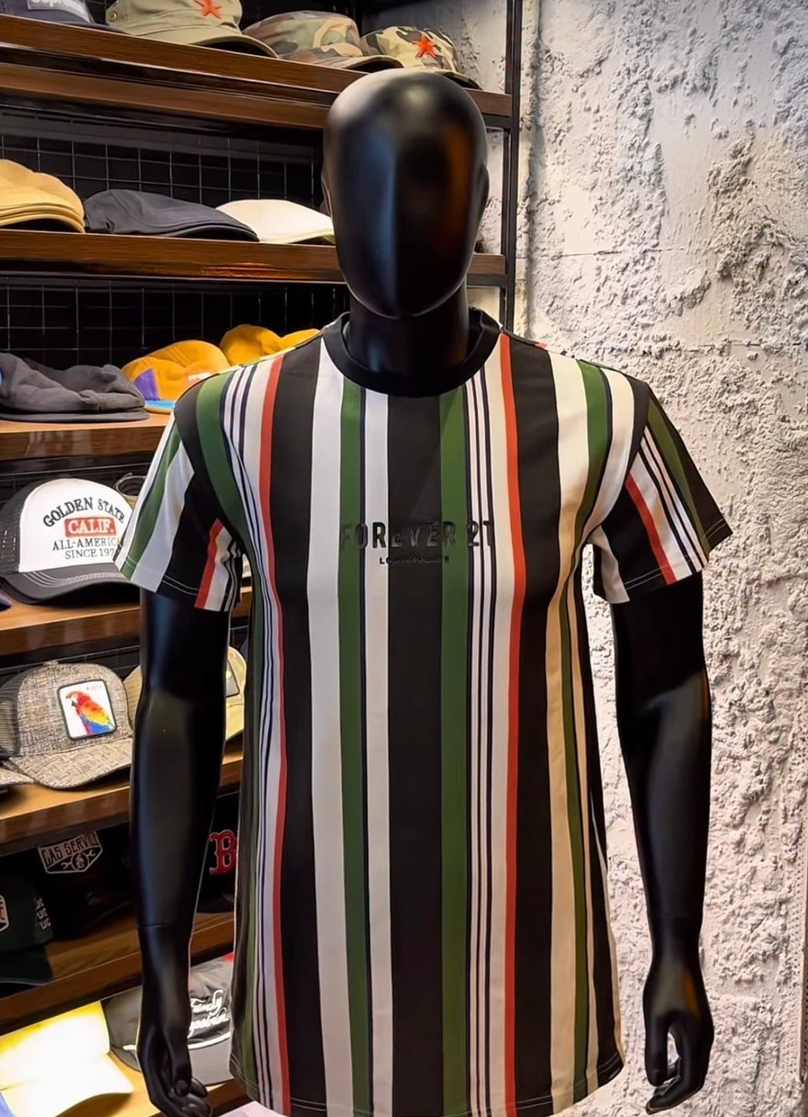 Forever oversize stripe tee