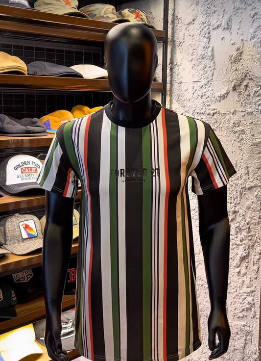 Forever oversize stripe tee