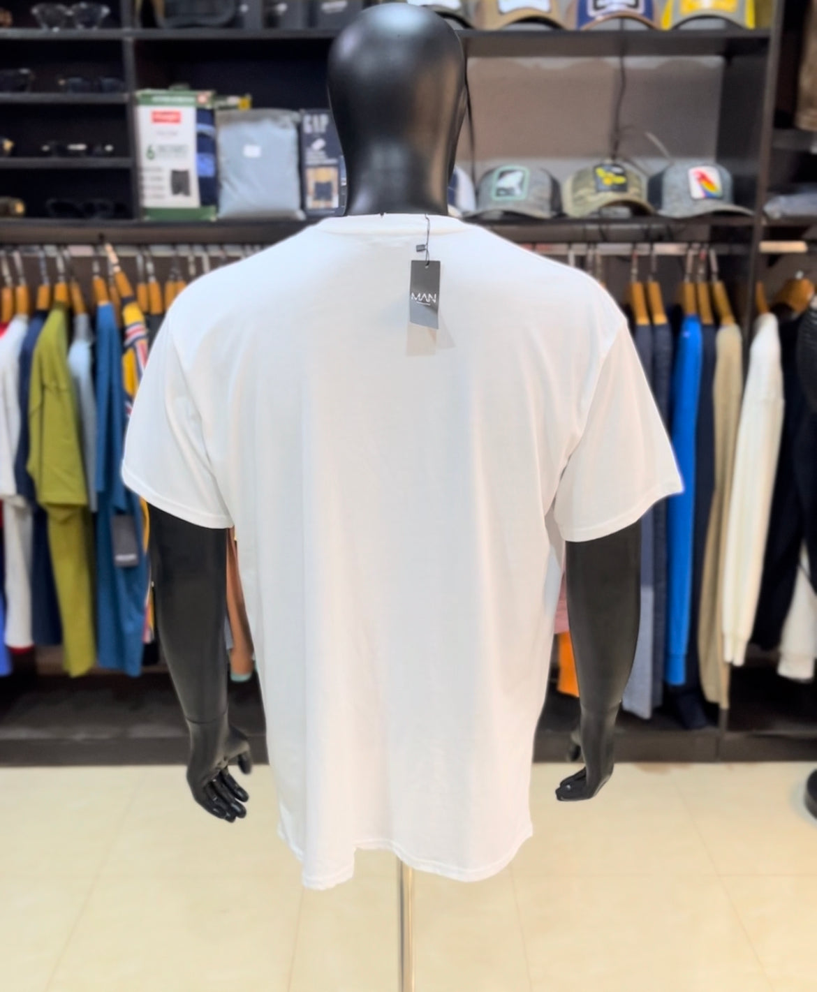 Boohoo limited edition distressed tee