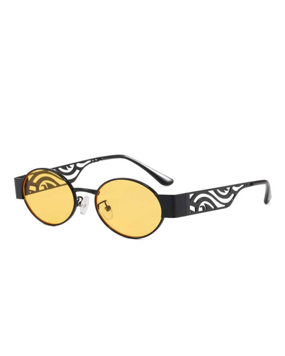 Round metal design glasses