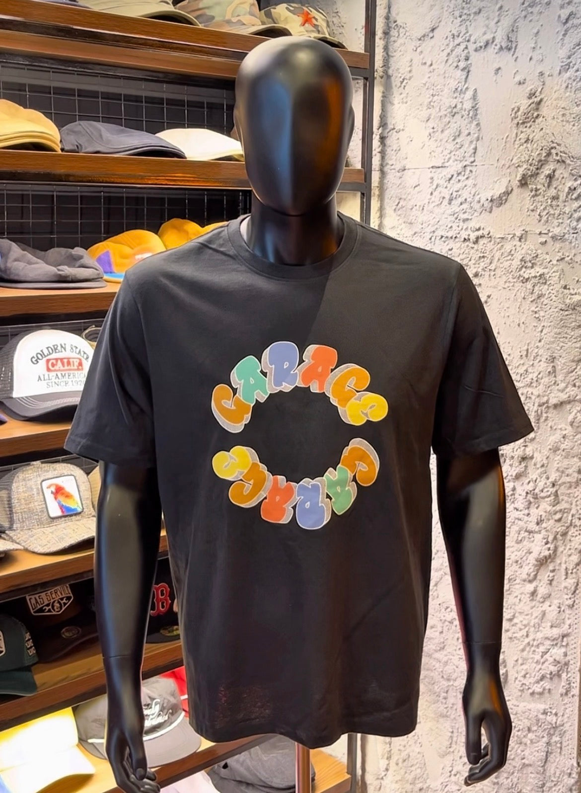 Garage color block tee