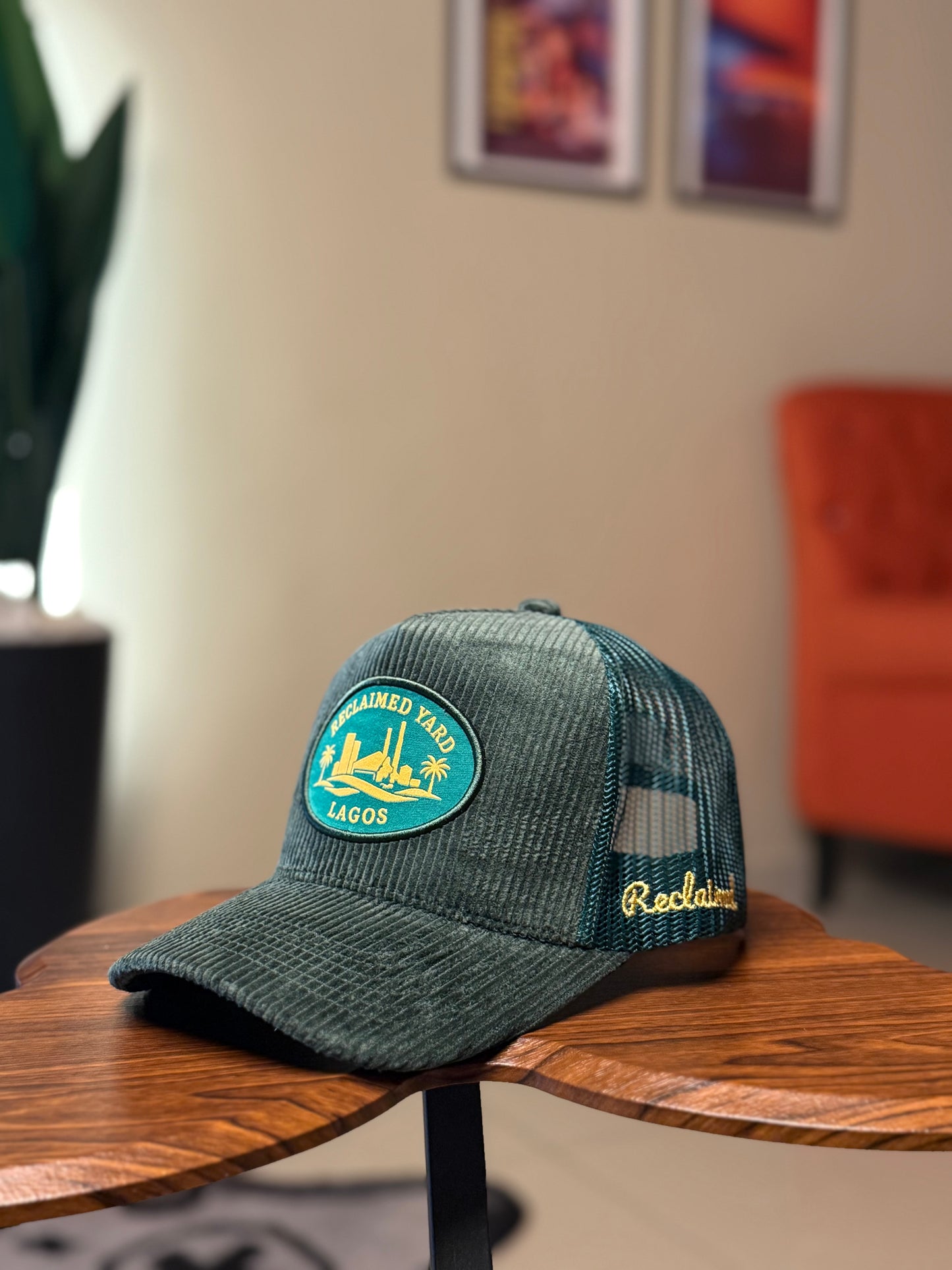 Reclaimed Yard corduroy trucker