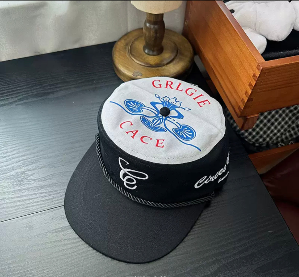 Cage flat top hat
