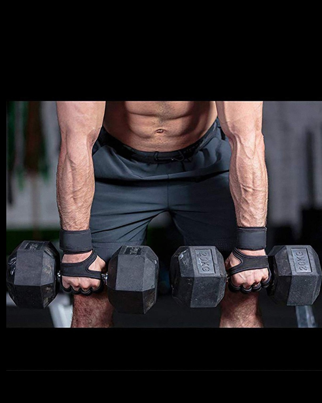 Half finger gym gloves
