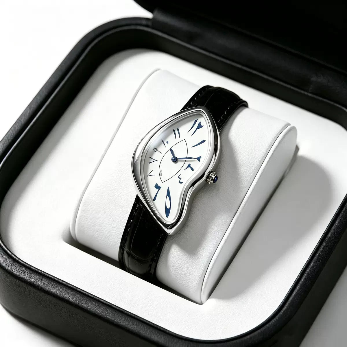 Medieval small dial leather watch