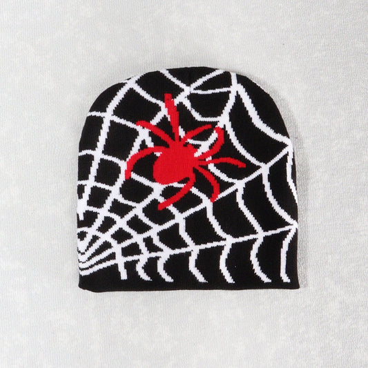 Spidey goth beanie