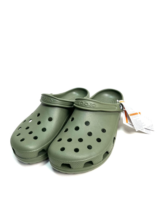 Classic crocs in khaki green