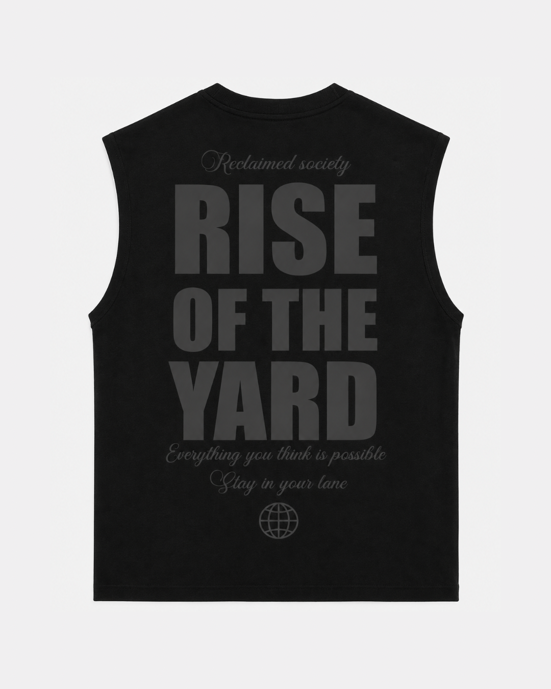 Reclaimed yard rise of the yard sleeveless