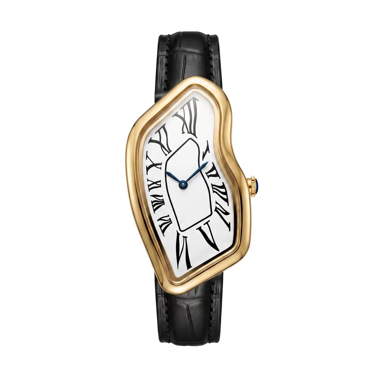 Crooked  numeral medieval watch