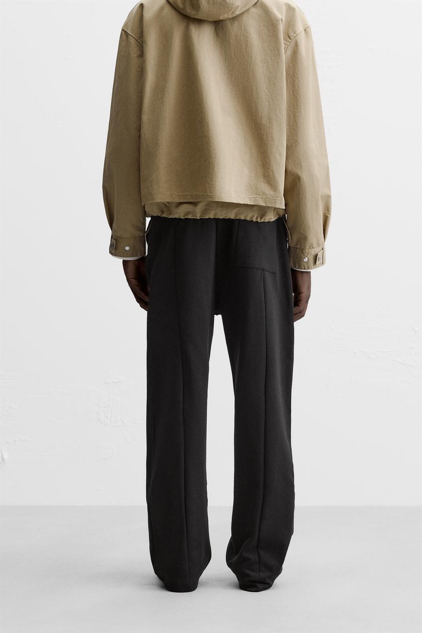 Zara Relaxed fit joggers with seam