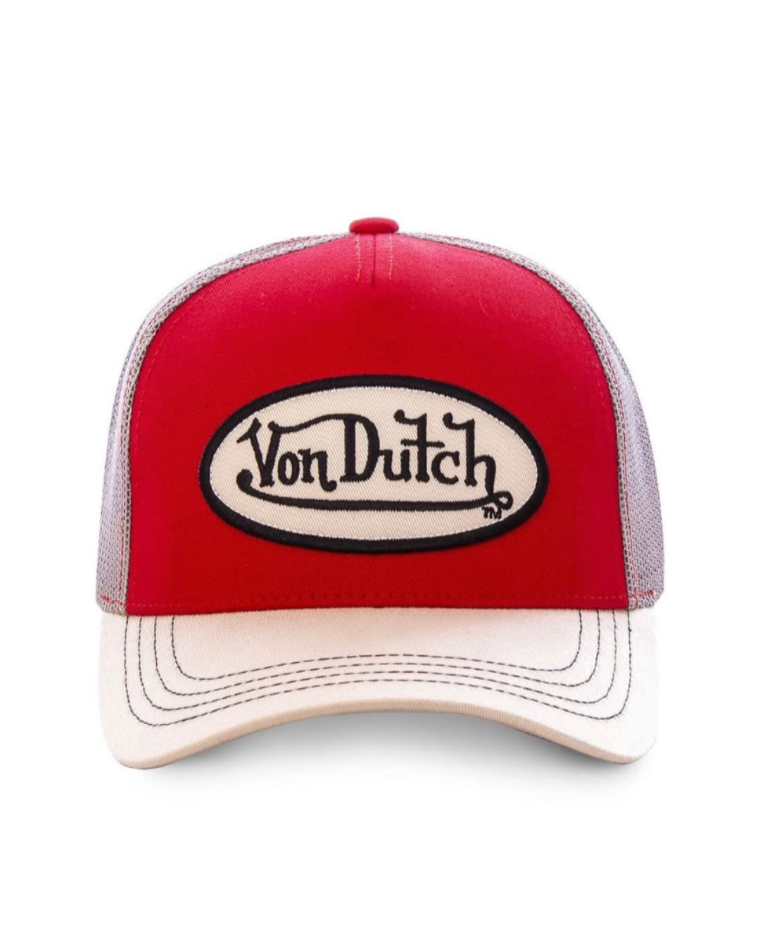 VonDutch VD red/cream original trucker