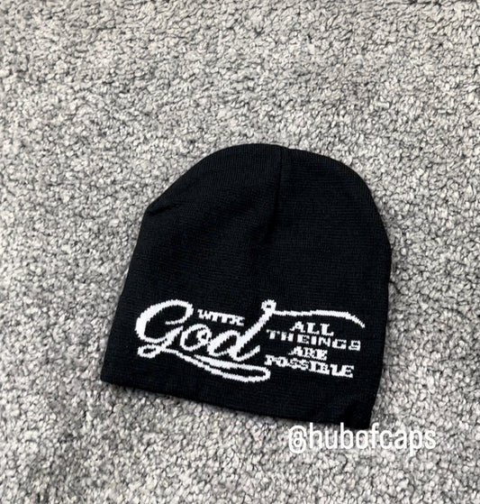 With God beanie