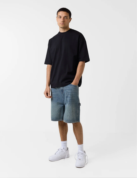 280GSM oversized cotton boxy plain t- shirt