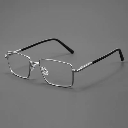 Rectangle frame reading glasses