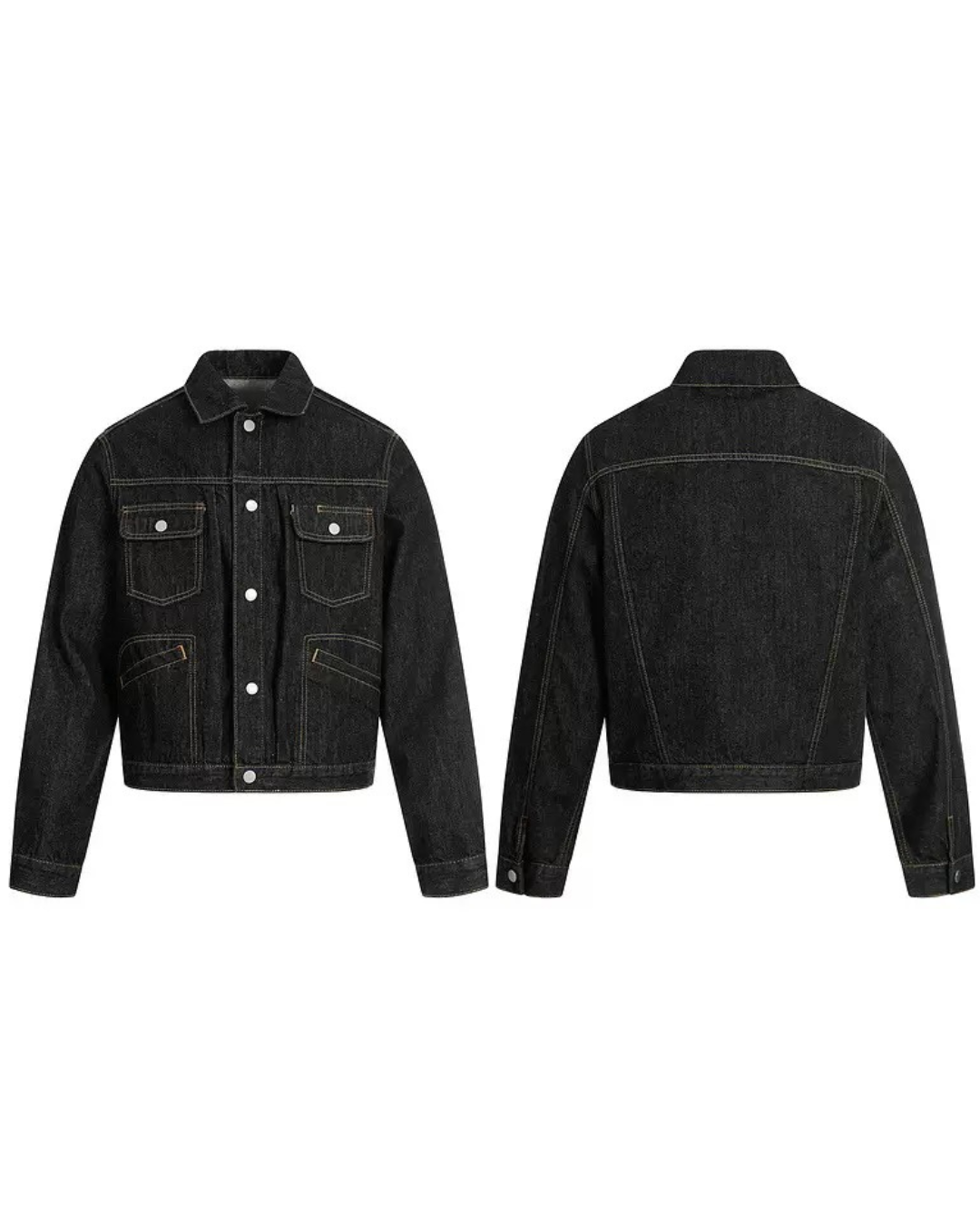 Structured denim jacket