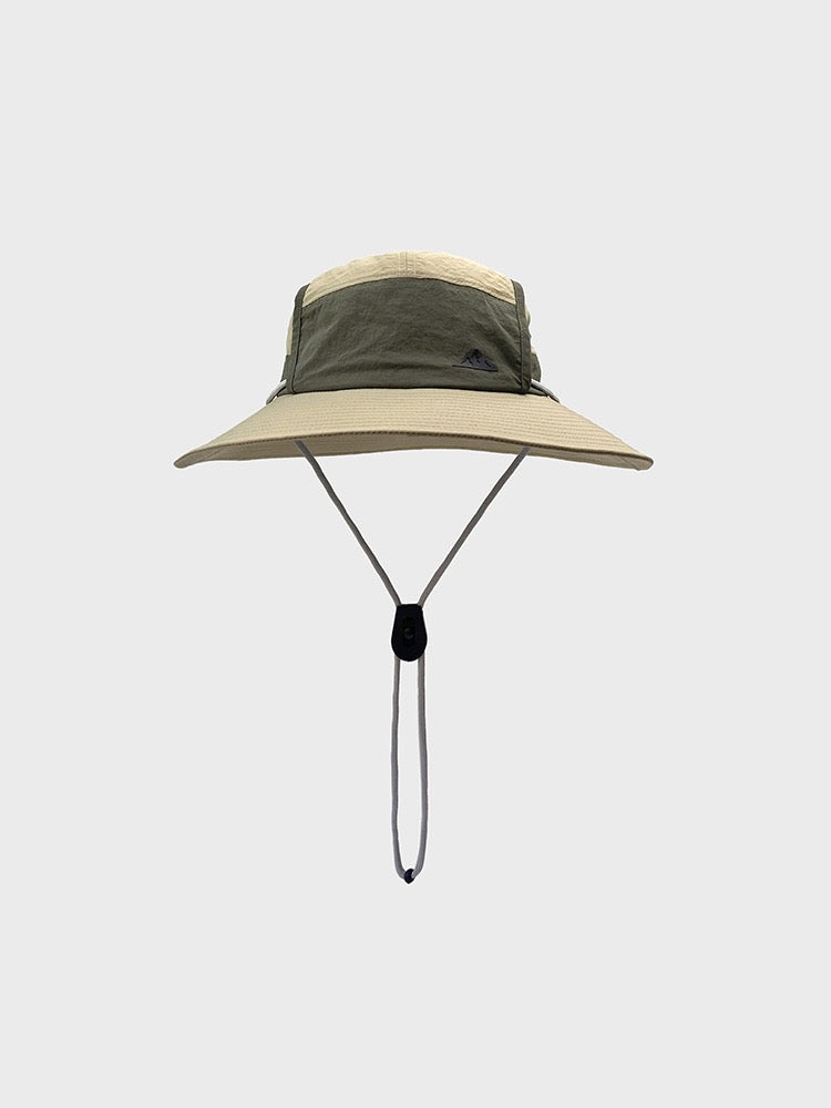 Hiking panel bucket hat