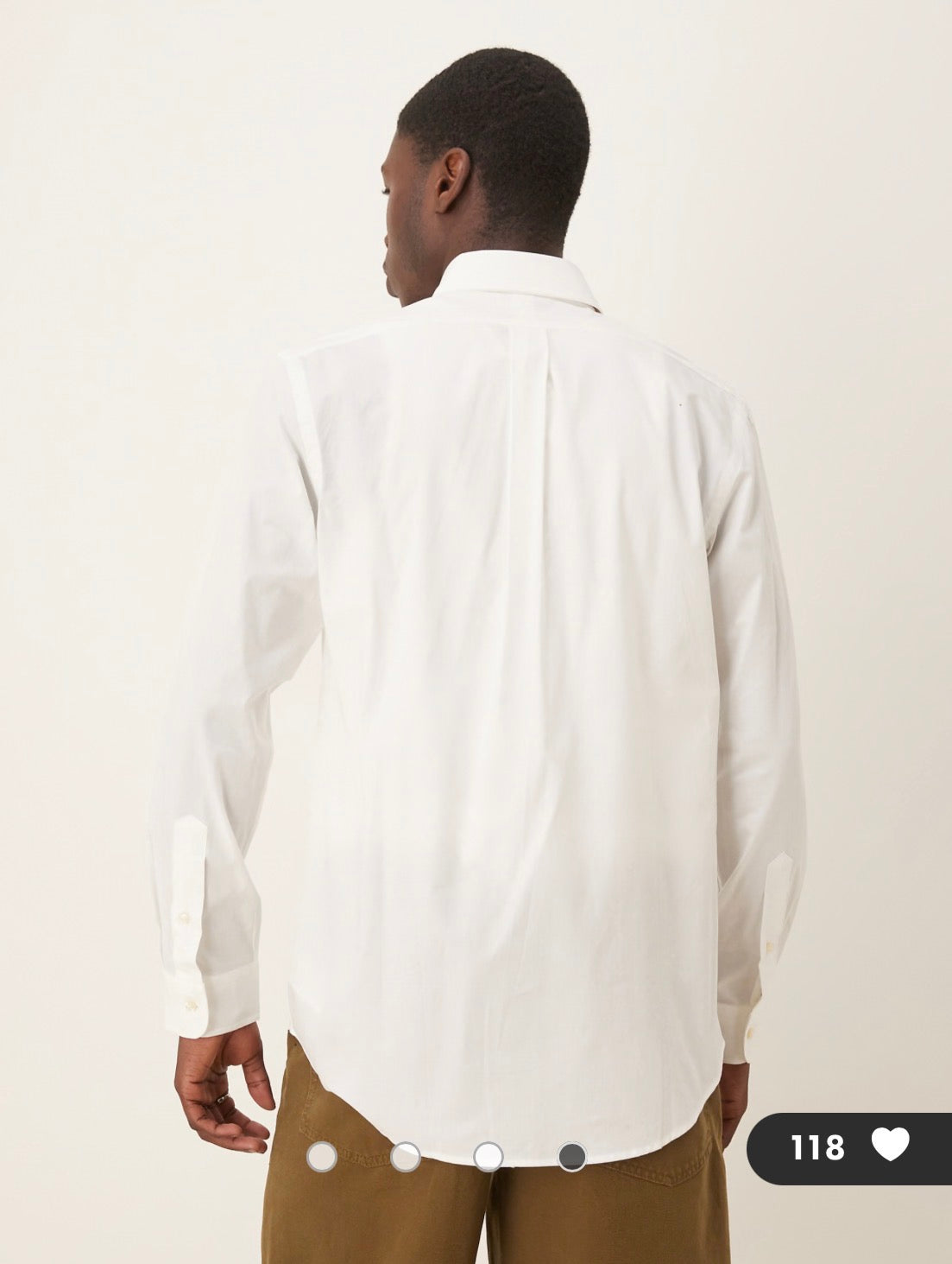 Oxford icon logo long sleeve shirt