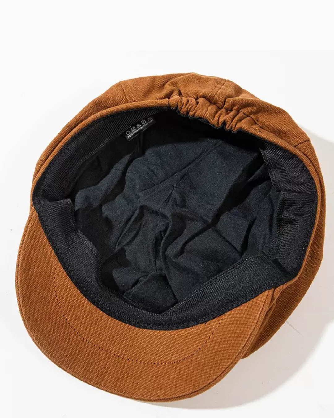 Denim gatsby hat