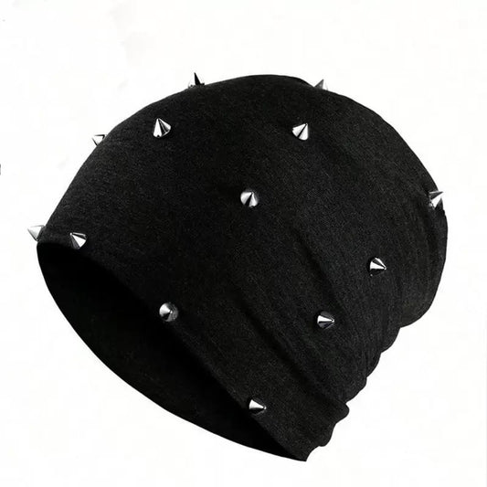 Studded skull cap