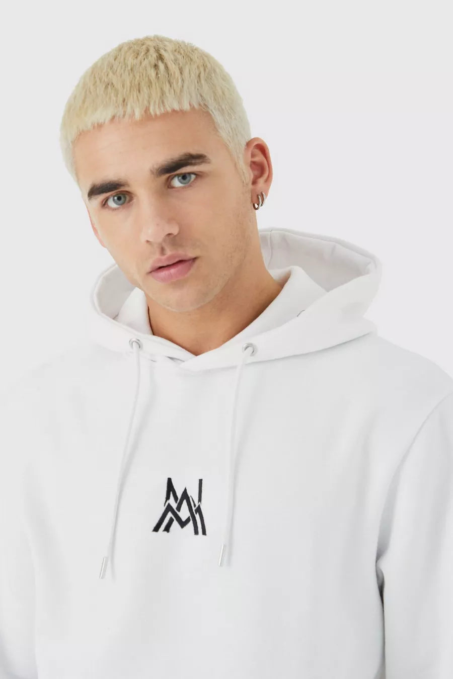 Boohoo BOXY BASIC HOODIE