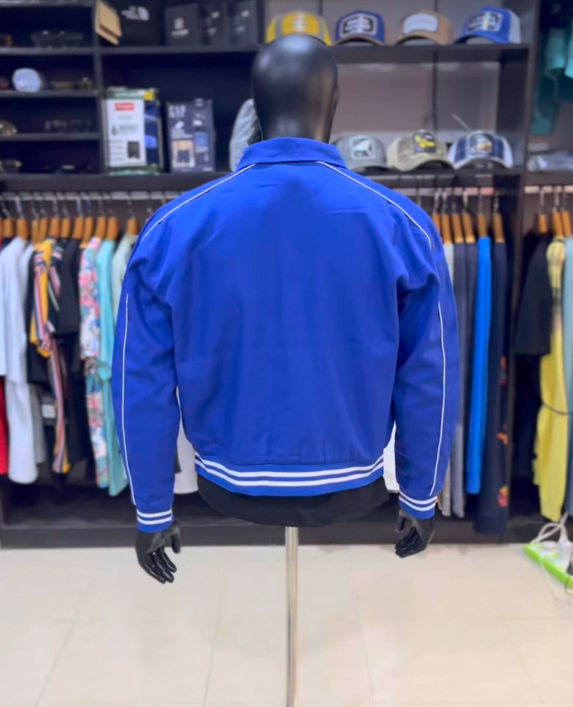 Boohoo homme motto bomber jacket