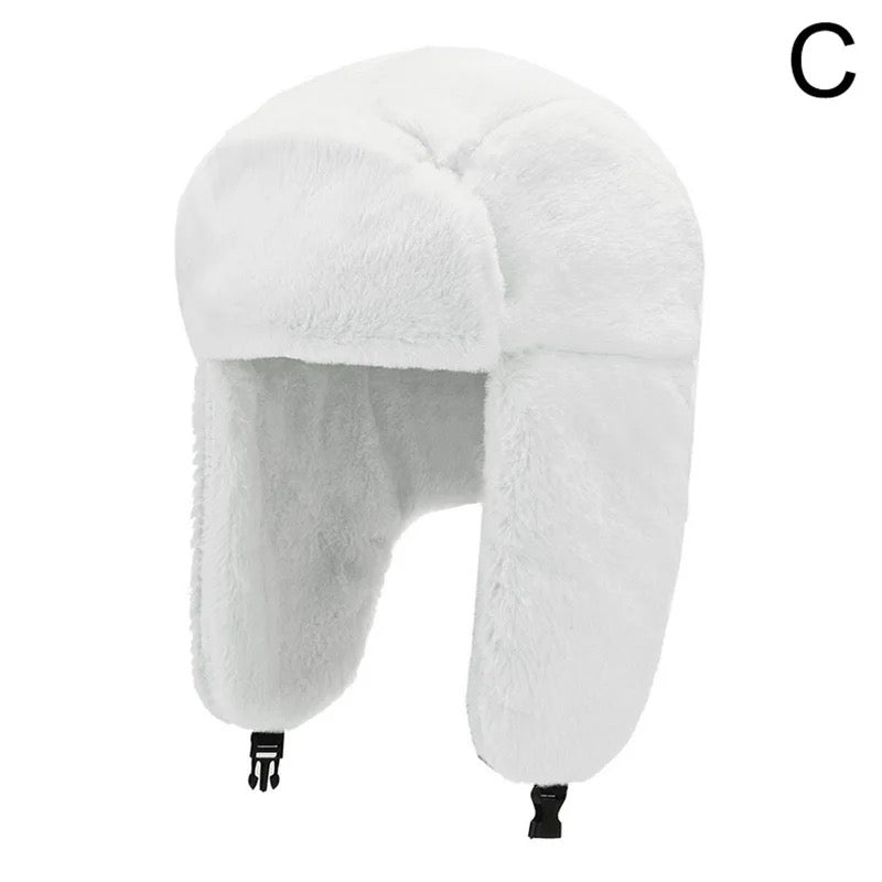 Winter trapper hat fur