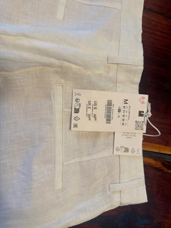 Zara linen short