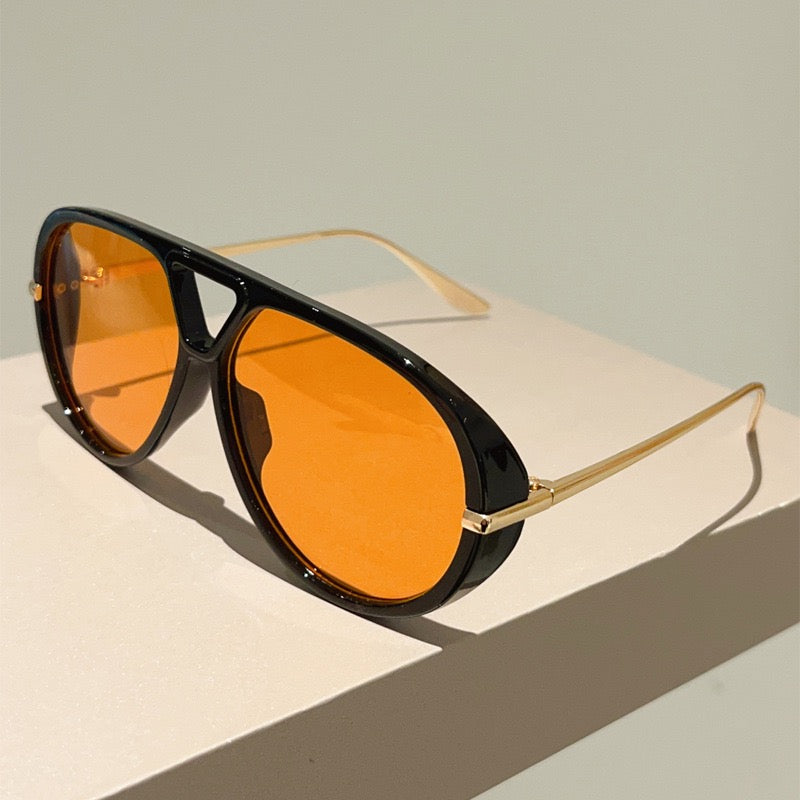 Big lens aviator glasses